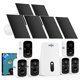 thumbnail image 1 of Cámara de Seguridad Hiseeu Inalámbrica Solar 1 TB HDD 4 MP, 1 of 9