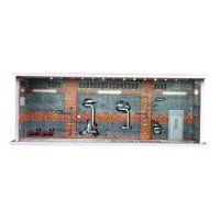 Magideal - 1/64 Vitrina De Estacionamiento Modelo Coche Garaje Colección Diseño Soporte De Exhibición Acrílico Decorativo Para Coche De Aleación Puede Contener 6 Fábrica En Ruinas