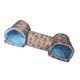 thumbnail image 4 of Cama Túnel Para Hámster, Juguete De Juego, Hábitat, Escondite Para Animales Peque?os, Erizos, Ratones, Color Azul Sandía, 4 of 5