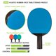thumbnail image 5 of Paleta de tenis de mesa Champion Sports con superficie de goma y madera de 5 capas, 5 of 9
