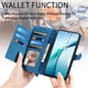 thumbnail image 3 of Funda FOXDOCK Cartera Piel Samsung Galaxy S26 Edge – Antirrobo RFID, Antigolpes – azul, 3 of 6