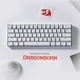 thumbnail image 1 of Redragon K630 60% RGB Alámbrico Teclado Mecánico, Interruptor Rojo, 1 of 2