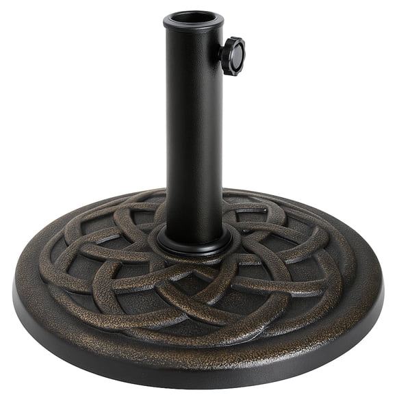 Base para sombrilla BACKYARD EXPRESSIONS 9,5 kg color bronce