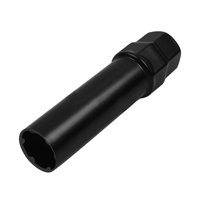 Magideal - Llave De Tubo Para Tuercas De Rueda, Llave De Tubo, Reparación De Automóviles, Herramienta Versátil De Alta Resistencia, Bloqueo De Ruedas, Acero Al C Negro