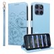thumbnail image 3 of Funda Cartera para Motorola Edge 60 Pro 5G Perro Cachorro Grabado con Tarjetas Soporte Correa Azul, 3 of 6