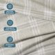 thumbnail image 3 of Juego de sábanas Bare Home de franela de algodón 100% algodón completo, 3 of 9