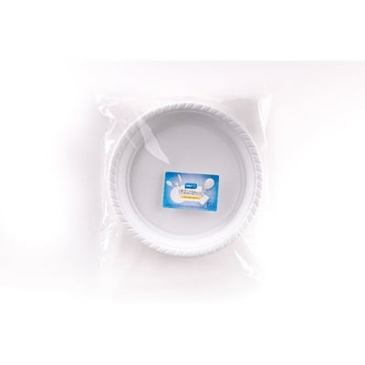 Plato Blanco 12 Unidades  Lider