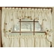 thumbnail image 1 of Cortinas de cocina Sweet Home Collection Sunflower Cream Swag, 1 of 2