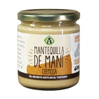 The A Factory - Mantequilla De Maní - Cremosa (Sin Gluten)