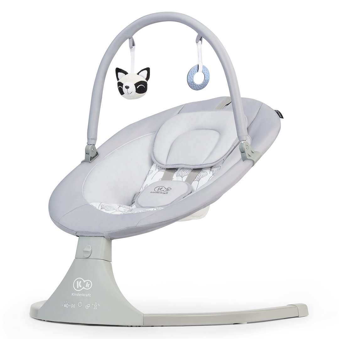 Kinderkraft - Silla Mecedora Electrica Luli Grey