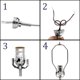 thumbnail image 4 of Kit de Portalámparas Creative Hobbies 3 Vías con Cable de 2,5 m, 4 of 5