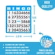thumbnail image 5 of Set de juego de bingo Regal Bingo Deluxe con jaula para 6 ruedas y 75 bolas, 5 of 6