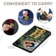 thumbnail image 4 of Jorge de la Selva Porta Pasaporte y Cartera de Viaje Premium de Cuero PU, Funda de Pasaporte Bloqueo RFID con Ranuras para Tarjetas de Crédito, Estuche para Libro de Pasaporte para Familia 10cm × 15cm, 4 of 6
