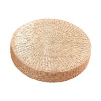 Ioensy - Cojín De Paja Para Meditación, Puf Para Suelo, Cojín Para Yoga, Oración, Decoración Del Hogar, 6Cm X 30Cm