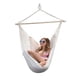 thumbnail image 3 of Silla colgante tipo hamaca blanco, 3 of 3