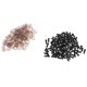 thumbnail image 1 of 100 Piezas De Ojos De Seguridad De Plástico Negro Con Respaldo Para Hacer Mu?ecas DIY 5MM, 1 of 5