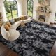 thumbnail image 1 of Alfombra simpWalnut 244x183 cm Tie‑Dye gris oscuro, 1 of 8