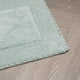 thumbnail image 2 of Alfombra de baño de algodón Laura Ashley Aqua 43x61 cm, 2 of 8
