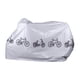 thumbnail image 4 of Funda Impermeable Para Lluvia Para Bicicleta, Cubierta Impermeable Para Motocicleta, Para Ciclismo, Bicicleta De Montaña, Fina, 230g, Gris, 4 of 5