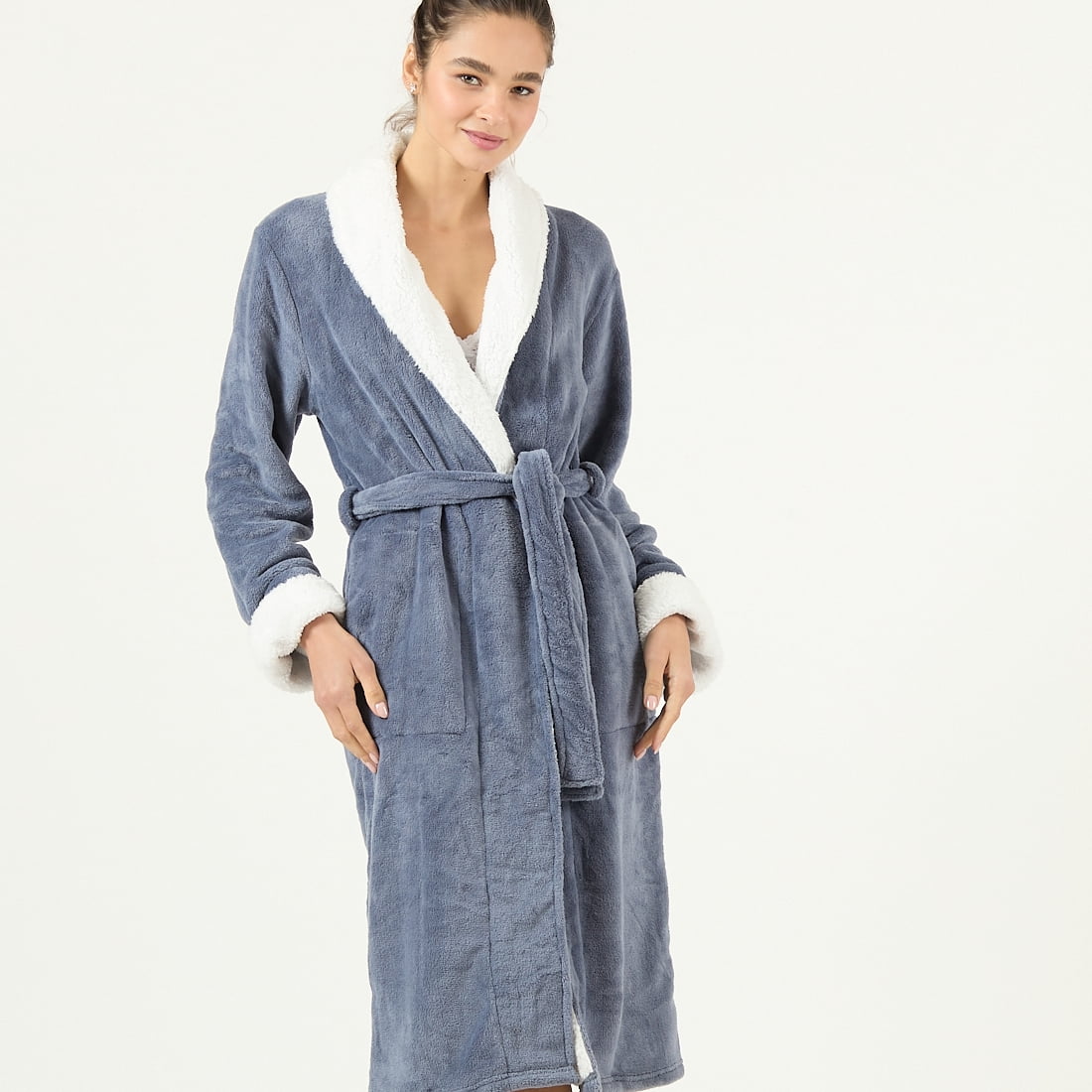 Bbz Barbzion - Bata De Mujer Naty Azul