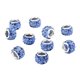 thumbnail image 5 of 10pcs European Spacer Beads Rhinestone Pulsera Joyas Resultados Azul, 5 of 5