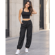 thumbnail image 1 of Conjunto Mujer Top Ajustado Espalda Cruzada y Pantalón, 1 of 5