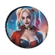 thumbnail image 1 of Harley Quinn Funda Para Neumático De Repuesto De Tela Oxford Tela Oxford 76cm, 1 of 6