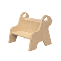 Bothyi - Taburete De Madera Para Cambiar Zapatos, Portátil, Para Lavar, Antideslizante, Para Cepillar, Para Ir Al Baño