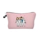 thumbnail image 4 of Bolsa de Cosméticos Estuche de Almacenamiento Cartera Bolsa de Cosméticos Bolsa de Aseo Viaje Al Aire Libre Mujeres Hombres Cepillo Enfermera Regalo D Rosa, 4 of 5