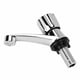 thumbnail image 1 of Llave Monomando Lavamanos Grifo Cierre Agua Corte Rapido Plateado, 1 of 3