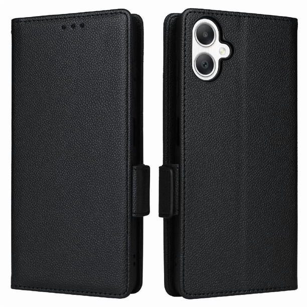 Funda Cartera para Samsung Galaxy A07 Tapa Flip con Ranuras y Soporte Negro