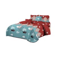 Genérico - Quilt Verano Reversible - Ligero Y Cómodo D10