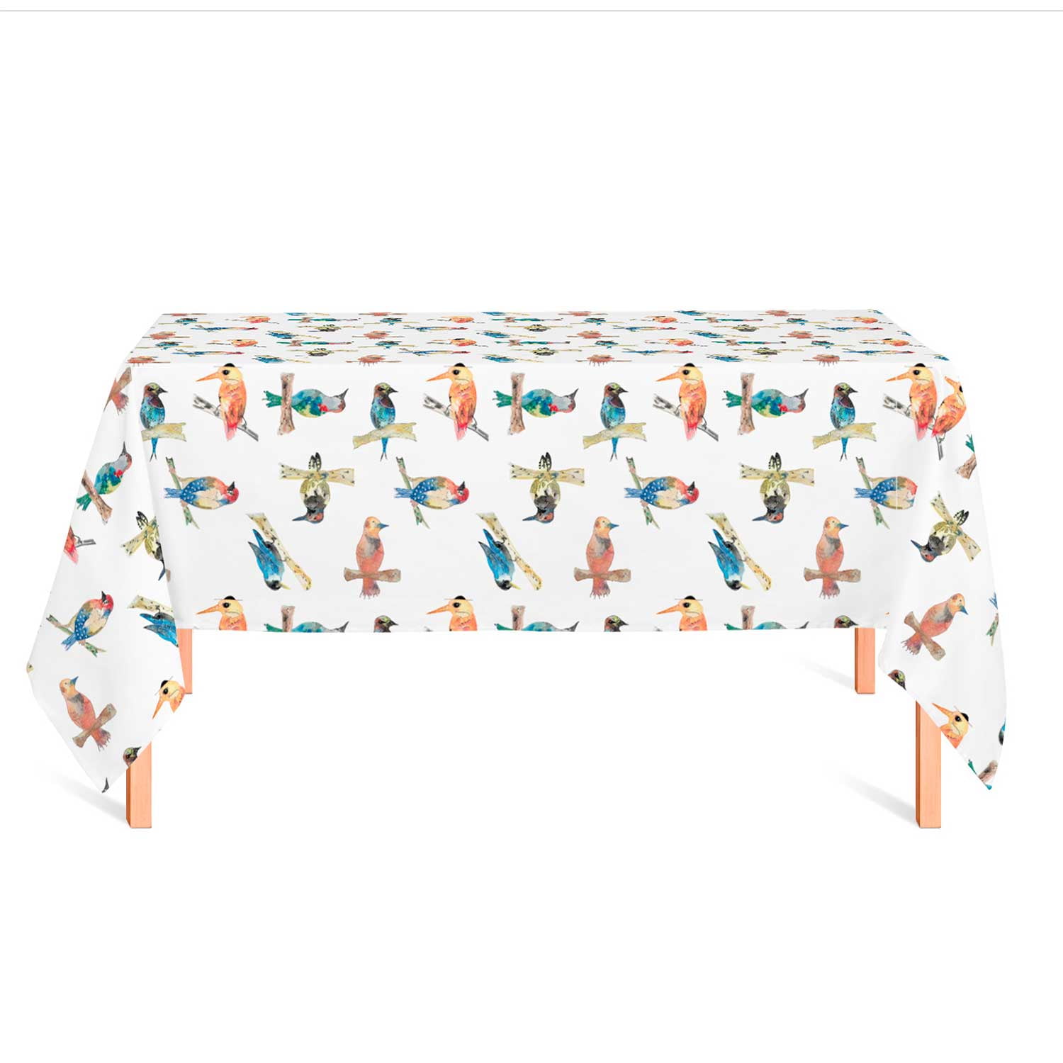 Paper-home - Mantel Anti Manchas Pájaros