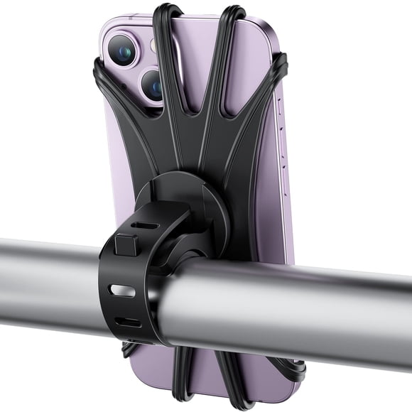 Soporte de teléfono para bicicleta VUP universal giratorio 360° para iPhone
