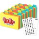 thumbnail image 1 of Chell 3 x 5 Plastic Index Card Dividers, colores primarios, paquete de 25, 1 of 3