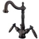 thumbnail image 1 of Grifo de baño Kingston Brass Victorian de 2 manijas, bronce aceitado, 1 of 3