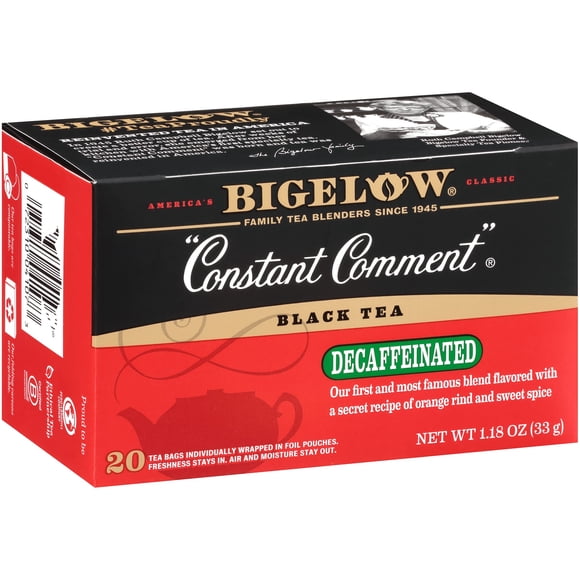 Tea Bigelow Descafeinado Constant Comment Black 120 bolsas