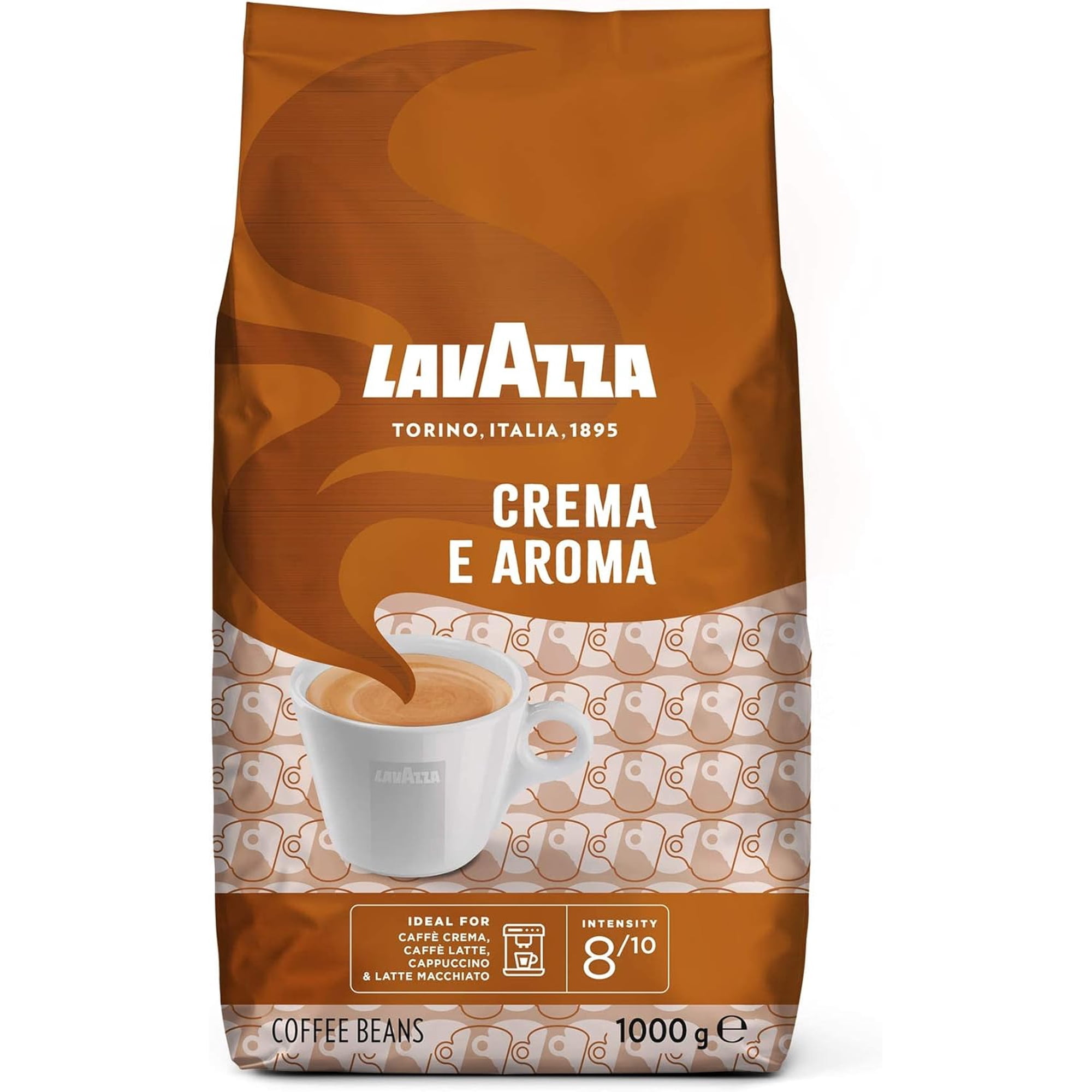 Lavazza Crema E Aroma Cafe Italiano Cremoso 1kg Grano Entero