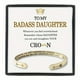 thumbnail image 4 of Badass Daughter Stainless Steel Bracelet - Gift Box Included - Perfect Birthday or Christmas Gift, 4 of 4