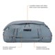 thumbnail image 3 of Bolsa de lona Thule Chasm 130L impermeable, color gris estanque, 3 of 7