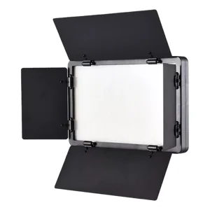 Genérico - Foco Panel Led Bicolor Pro U-800 + Adaptador Corriente