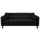 thumbnail image 1 of Sofa Retro 3cg Felpa 00 Negro, 1 of 6