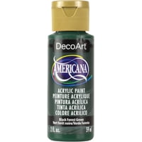 Pintura Acrílica Decoart Americana Dao83-3 60Ml Black Forest Green