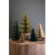 thumbnail image 1 of Set de acordeón de papel KALALOU con forma de árbol de Navidad, 5 tamaños, 1 of 1
