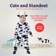 thumbnail image 5 of Mono de felpa para niños pequeños Costume Dress Up America Cow, 5 of 6