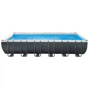 Piscina Estructural Intex Ultra Xtr Frame Set 732X366X132 Cm + Bomba + Escalera + Cobertor + Base