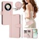 thumbnail image 2 of Honor X9B/Magic 6 Lite Funda Billetera con Cierre Magnético, Rosa, 2 of 6