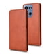 thumbnail image 5 of Funda tipo folio para Motorola Moto G Power 2025 con soporte magnético y protección para la cámara Marrón, 5 of 6