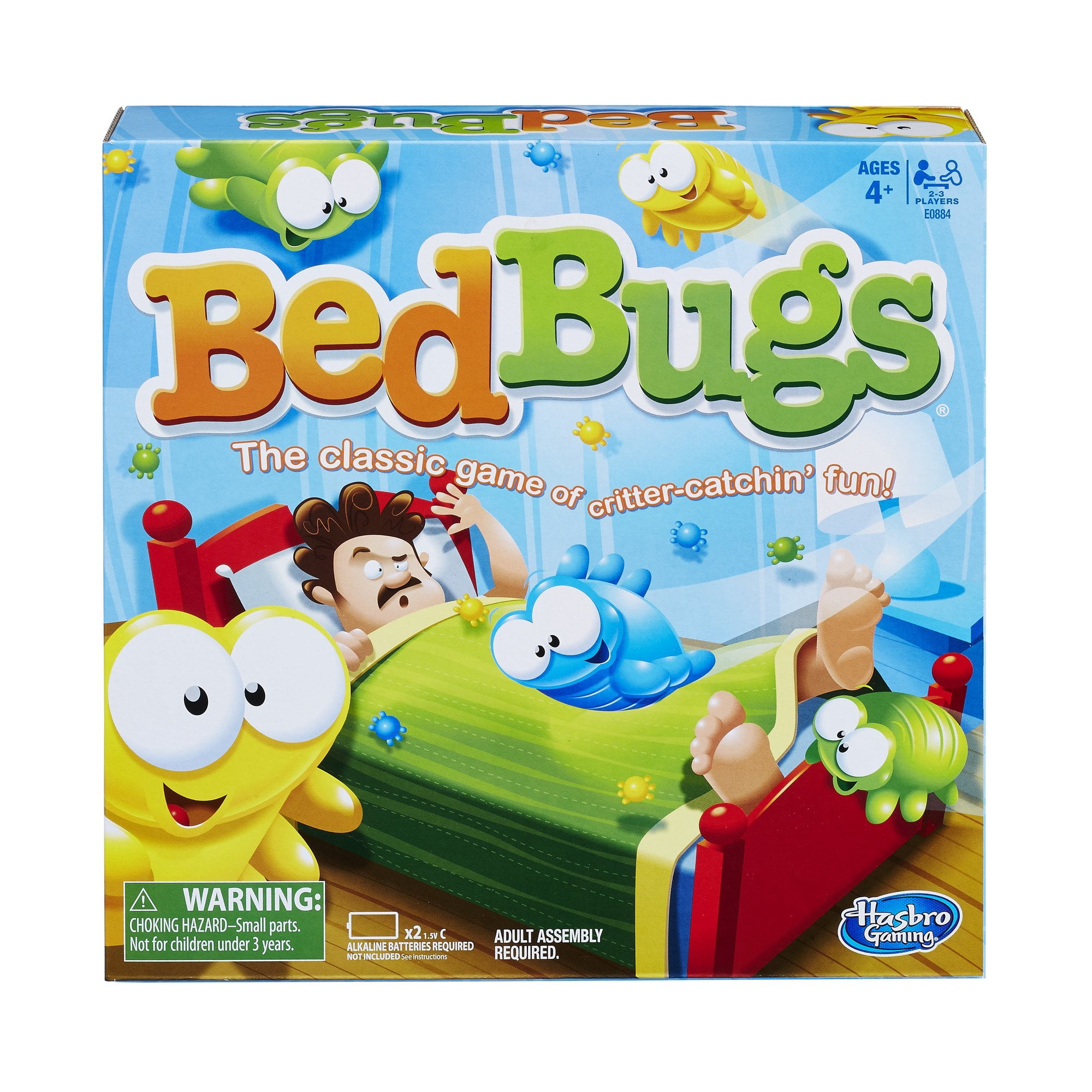 Juego De Mesa Hasbro Gaming Bed Bugs Para 2 A 3 Jugadores O Más De 4 Años