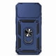 thumbnail image 2 of Funda Resistente Anillo Soporte iPhone 17 Pro Privacidad Cámara Montaje Magnético Azul, 2 of 6